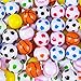 ArtCreativity Sports Plastic Beer Pong Balls - Pack of 100-33mm Colorful Assortments - Ping Pong Balls - Great Novelties for Beer Pong Games
