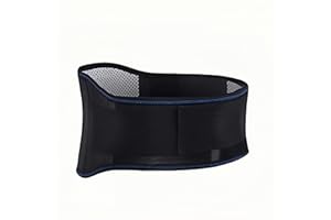 Self-heating lumbar support strap suitable for both men and women.Adjustable back brace with heat therapy, used to relieve lu
