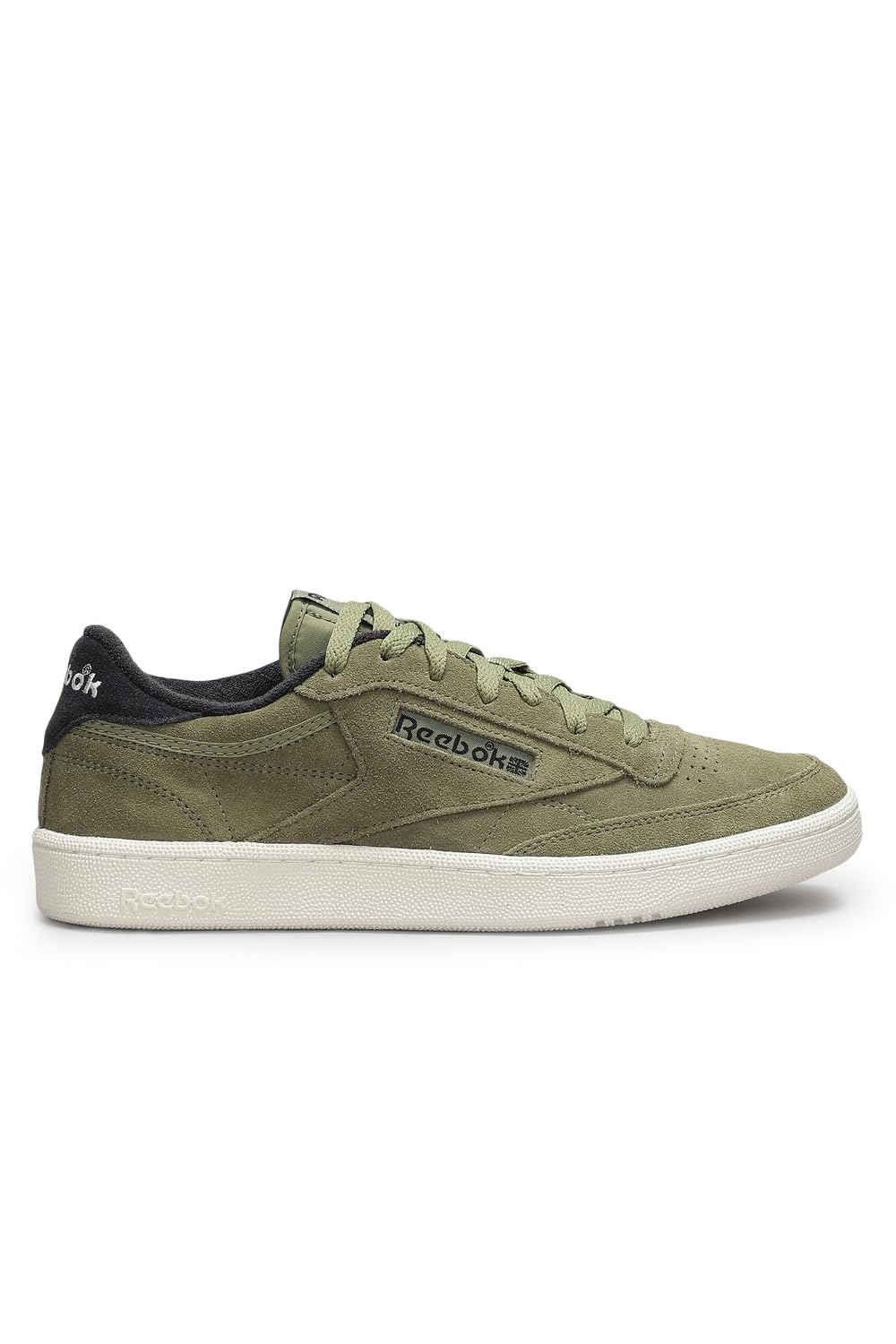 Reebok Unisex Club C 85 Vintage Trainers, Grittygreen Black Chalk, 9 Image