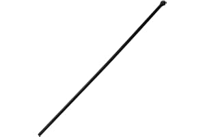 Westbrass D120-12 3/8" x 20" Brass Bullnose Faucet Riser Supply Line, Oil Rubbed Bronze