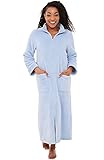 Alexander Del Rossa Womens Fleece Robe, Soft
