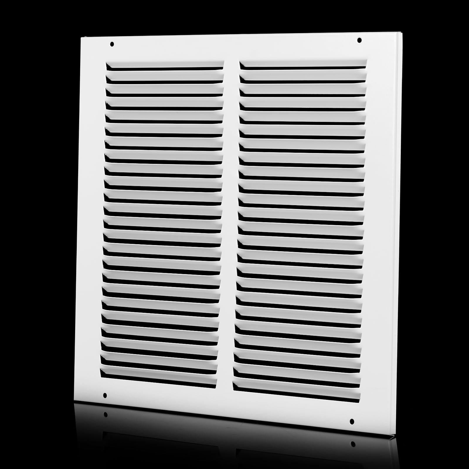 Photo 1 of 12x12 Return Air Grille(Duct Opening Size),Air Return Vent Cover,Flat Vent Cover,Rejillas De Aire Acondicionado para Casa,Return Air Grilles,Outer Dimensions:13.75"Wx13.75"H(12"Wx12"H, Duct Opening)
