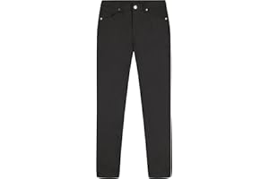 Izod Boys' School Uniform Twill Pants, Flat Front & Comfortable Waistband with 5 Pockets