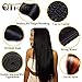 QTHAIR 14A Brazilian Virgin Hair Straight Human Hair 3 Bundles with Lace Closure(18