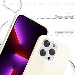 Svanove for iPhone 13 Pro Case Silicone, Glossy