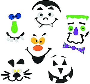 Foam Pumpkin Decorating Craft Kit -12 - Crafts for Kids and Fun Home Activities