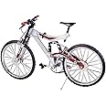 VYBN 1:10 Scale DIY Bicycle Kit - Metal Mini Mountain Bike for Collections FS-00150