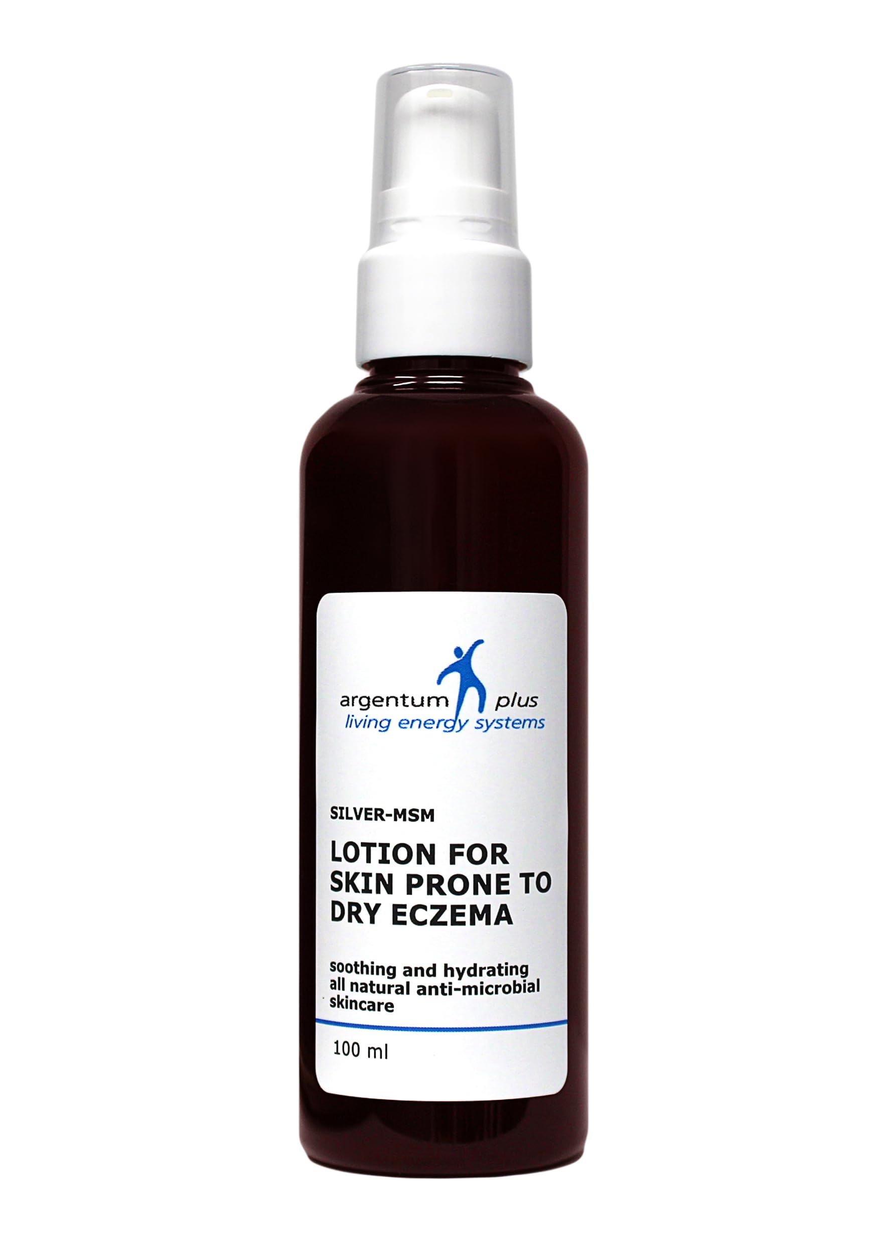 argentum plus - Silver-MSM Lotion for Skin Prone to Dry Eczema Non-Fragranced 100 ml