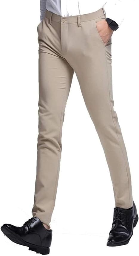 Amazon Co Jp メンズフォーマルパンツフォーマルウェディングメンズスーツパンツファッションスリムカジュアルビジネスストレートフォーマルパンツ A 35cm 服 ファッション小物