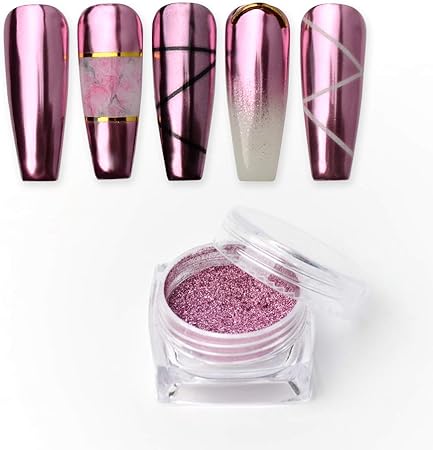 Amazon ネイルアートパウダー バラゴールドネイルミラーグリッターラメ ジェルネイルレジン キラキラ1g 本 ネイル専用ブラシ付け メーリンドス グリッター ラメ 通販