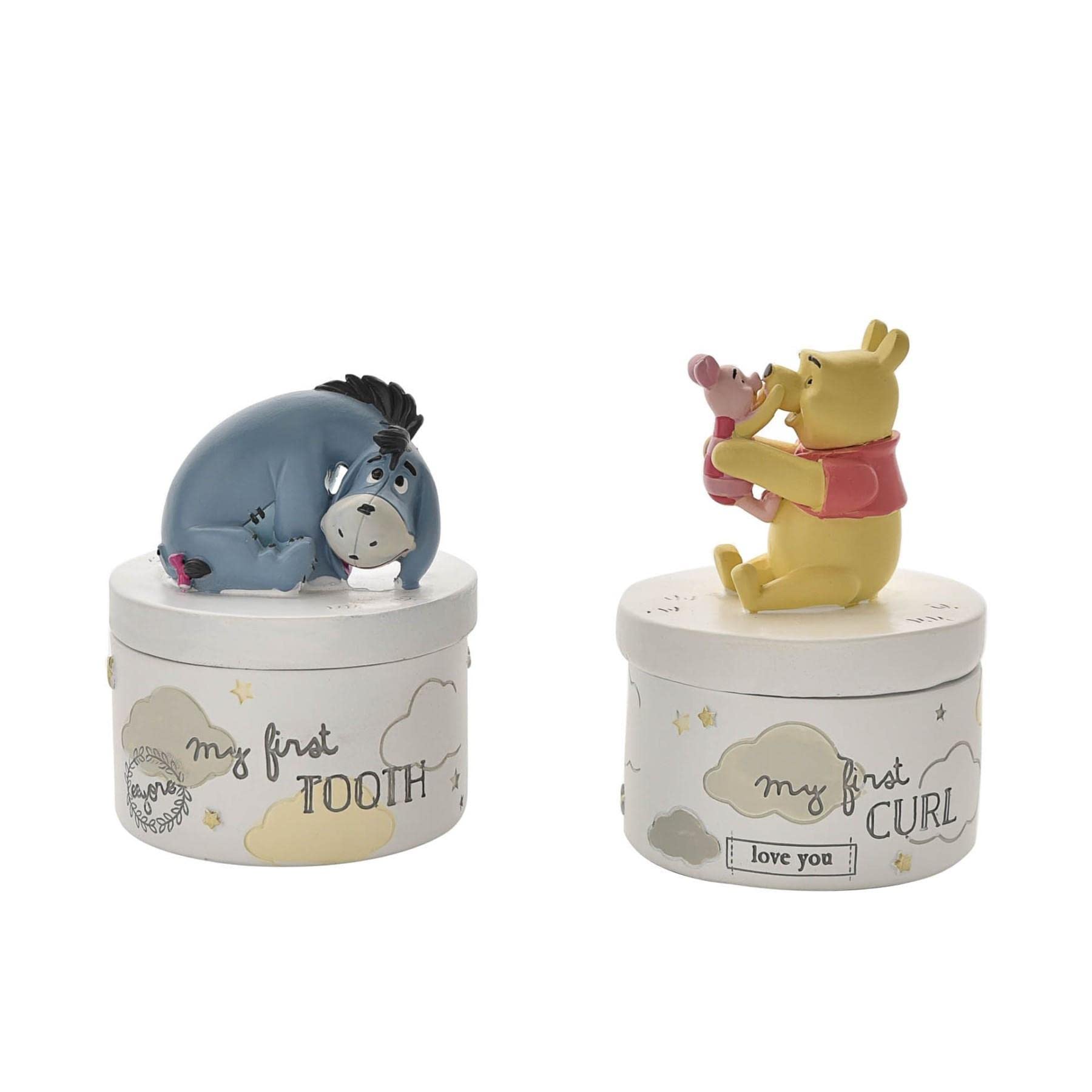 Disney Baby First Tooth/Curl Trinket Boxes - Winnie the Pooh 5526