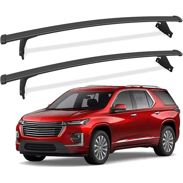 【SALE／68OFF】 クロスバー クロスバークロスバールーフレールラックブラックフィットシボレートラバース20182022 Cross