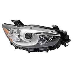 TRQ 2 Piece Headlight Assembly Set Driver