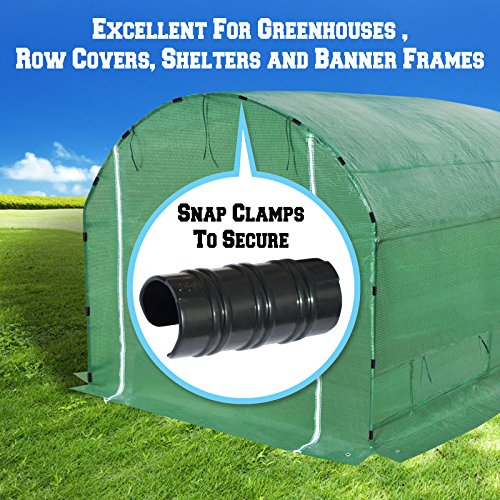 Benefitusa Black Snap Clamp 7 8 Inch X 1 1 2 Wide For 7 8 Inch Pvc