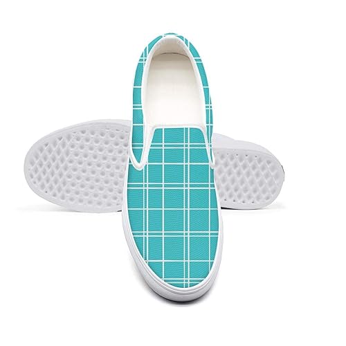 zapatillas cuadros blanco y negro