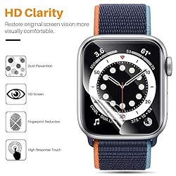 LK [8 Pack Apple Watch 40mm Screen Protector
