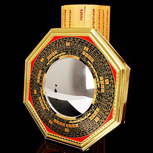 better us Chinese Feng Shui Concave Bagua Mirror (middle)