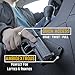 Magnetic Gun Mount : Concealed Gun Magnet Holster For Vehicle and Home - 43 Lbs Rated - Anti Scratch Surface - Perfectly Ambidextrous - Discrete Gun Magnet For Pistols, Rifles and Shotguns