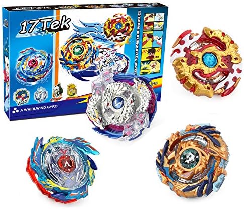 Bey Battle Gyro Burst Battle Evolution Attack Set with 4D Launcher Grip and Arena Battle Set