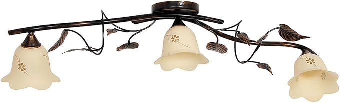 Deckenleuchte Rustikale Deckenlampe Landhaus Wohnzimmer Lampe Retro Leuchte Bx611 Amazon De Beleuchtung