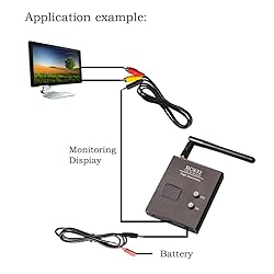 Wolfwhoop WR832 5.8GHz 40CH Wireless FPV Audio