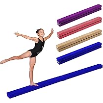 Amazon.com: UMIKOOL DIRECT 7FT 兒童體操平衡梁,折疊式體操梁地板體操