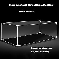 YANGJIAN Premium Transparent Acrylic Display Case