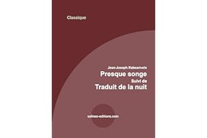 Presque-Songe suivi de Traduit de la Nuit (Classique Madagascar) (French Edition)