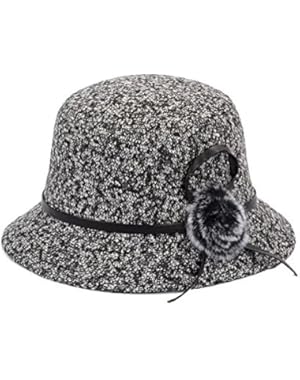 Winter Fashion Elegant Elderly Mom Woolen Cloth Fisherman Hat