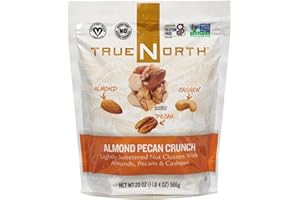 GUONG TrueNorth Almond Pecan Cashew Clusters Net Wt 20 Oz (566g) (Pack of 2)