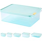 LocknLock Food Storage Container, 118.3 fl oz (3.5 L), Freezer Fit, Plastic Freezer Containers | Stackable Food Storage for Meal Prep | Microwave &amp; Dishwasher Safe | BPA Free, HFL106