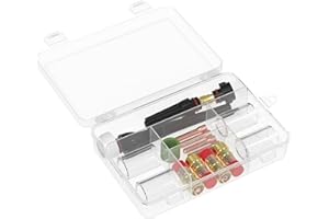 TOOLIOM 22PCS TIG Welding Torch Accessories Kit Stubby Gas Lens #10 Glass Cup Back Cap Kit for WP-17/18/26