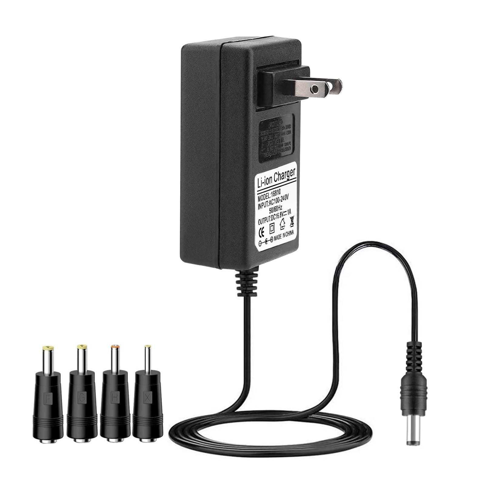 Photo 1 of 16.8V AC DC Power Supply Adapter Replacement for LifePro Sonic, Sonic Mini, Sonic Pro,Fusion X, Sonic Pro, Youdgee H1 Mini, Mebak 3, DamKee DK-01 02, Wattne W2 W1 Massage Gun Charger Cable Cord