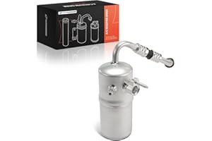 A-Premium Aluminum Air Conditioning A/C Receiver Drier Compatible with Ford & Lincoln Models - F-150 2004 4.6L 5.4L, F-150 20