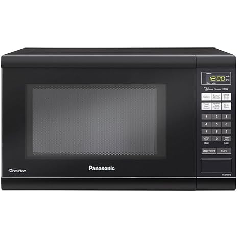 Panasonic NN-SN651B - Microondas (34 L, 1200 W, Tocar, Negro ...