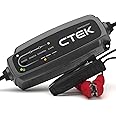 CTEK CT5, 12V Automotive Battery Charger for Auto, Motorcycle, ATV, Snowmobile - Battery Trickle Charger and Battery Maintainer - Charges Lead-Acid and Lithium Ion (12V LiFePO4) Batteries