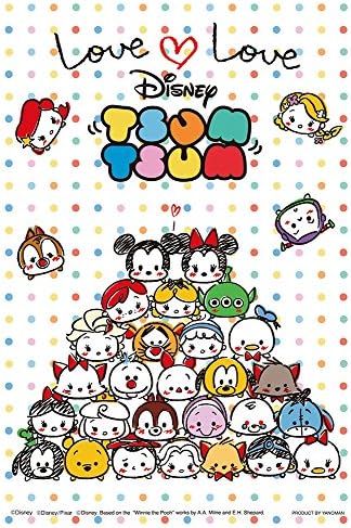 Amazon 70ピース ジグソーパズル ディズニー ツムツム ラブラブ プリズムアートプチ 10x14 7cm ジグソーパズル おもちゃ