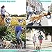 UgBaBa Hands Free Dog Leash for Walking Running Training Jogging,Heavy Duty Double Shock Absorbing Bungee Dog Leash Kit for 2 Dogs,Adjustable Waist Belt,Reflective, 3 Handles for Extra Control