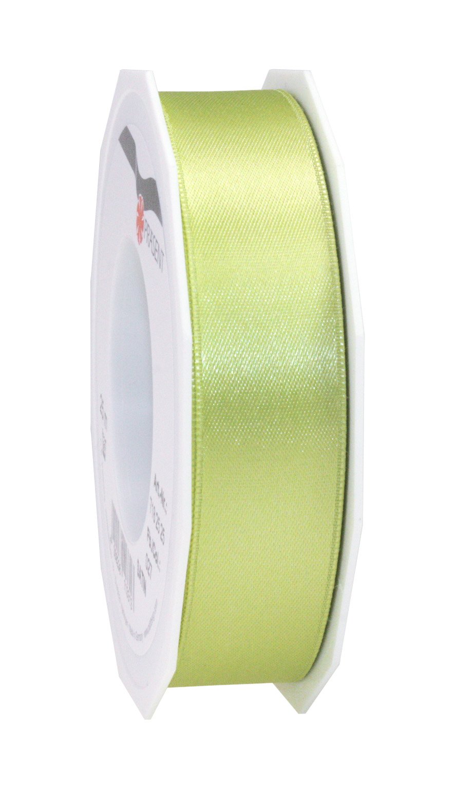 C.E. Pattberg SATIN pistachio (green) gift ribbon, 27 yards for Wrapping Gifts, 1 inch width, Ribbon for Decorating & Crafting, Decorative Ribbon for Gifts, for every occasion — image 1