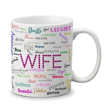 Vespl Lof Gifts For Wife For Birthday Anniversary Gifts Love Gifts For Valentine 325 ml Ceramic Coffee Mug