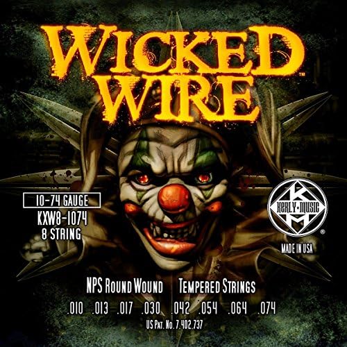 Kerly Music Kerly Wicked Wire NPS Electric 8-String 10-74