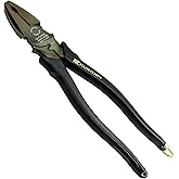 Fujiya 3000N-225BG High-leverage Pliers (Black Gold with Shackle), 8.9 inches (225 mm), High-leverage Joint for Easy Cutting