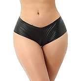 SexyBabe Women's Shiny Metallic Rave Booty Shorts Festival Dance Bottom Hot Pants