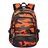 BLUEFAIRY Backpacks for Boys Girls Ages 6-8 8-12 School Bookbags 17 Inch | Water Resistant Kids Backpack with Laptop Compartment, Water Bottles Pockets, Padded Straps for Elementary Middle School