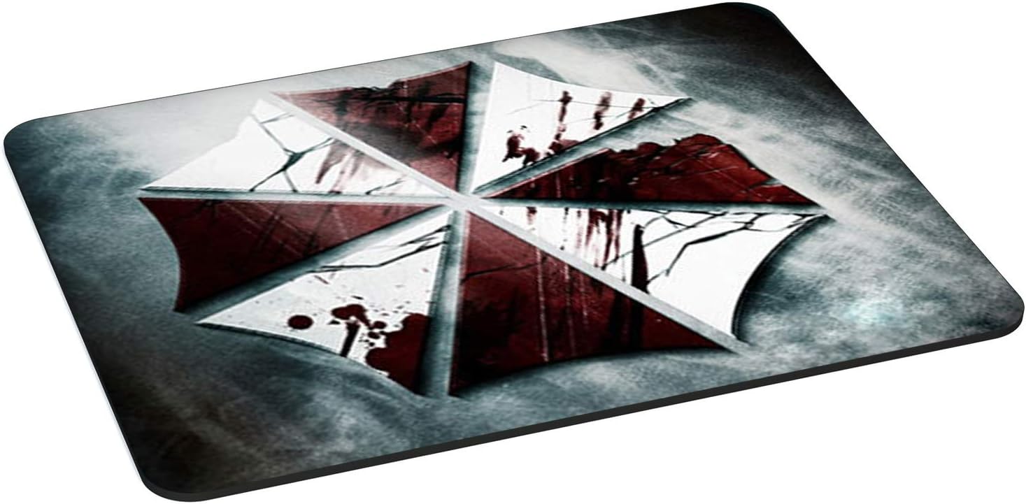 Pedea Gaming and Office Mouse Pad - 350 x 280 mm - with Stitched Edges and Non-Slip Bottom, Umbrella, 35 x 26 cm