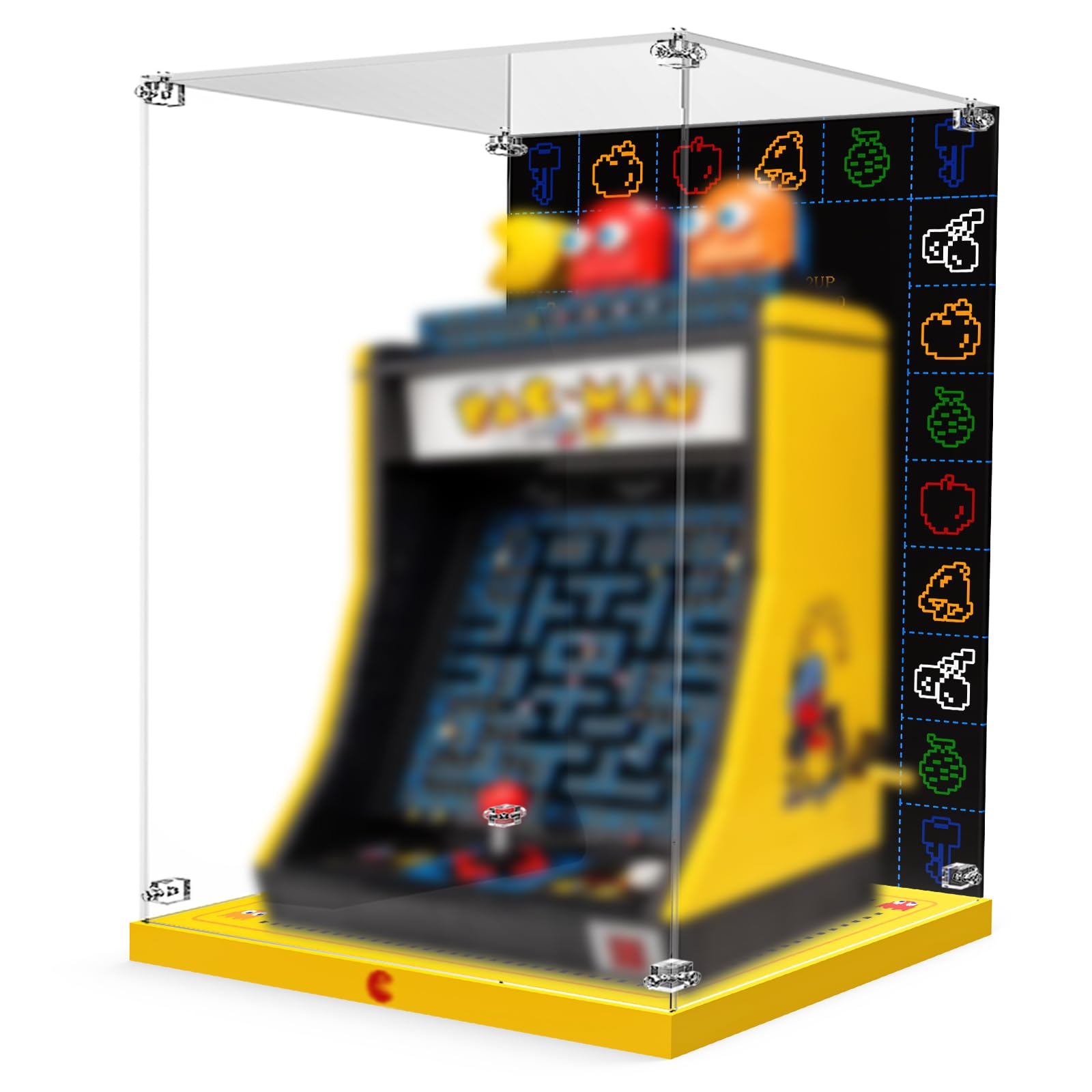 Photo 1 of PIPART Acrylic Display Case for Lego 10323 PAC-Man Arcade, Dustproof Clear Display Box (Display Case ONLY, The Model NOT Included)