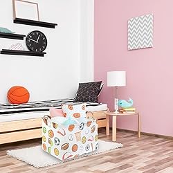FXOCSHE Rectangular Ball basket,Kids Storage