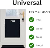 HowseHold Letterbox Post Catcher Bag White - No Tools Dog Proof Mail Holder view 3