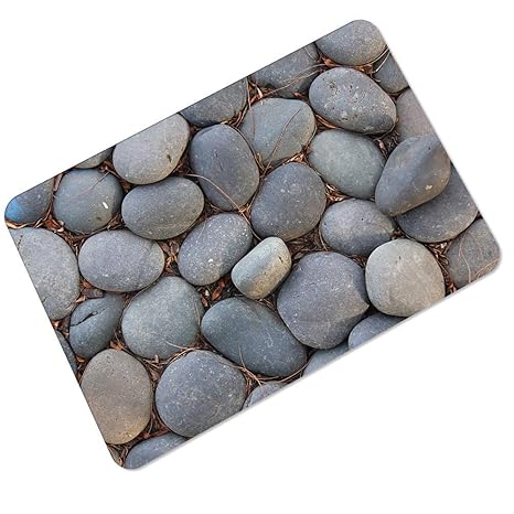 Carpet Rubber Floor Mat Big Foot 3mm Ultrathin Non Slip Soundproof