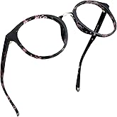 LifeArt Blue Light Blocking Glasses, Anti Eyestrain, Computer Reading Glasses, Gaming Glasses, TV Glasses for Women Men, Anti Glare (Black, +3.75 Magnification)